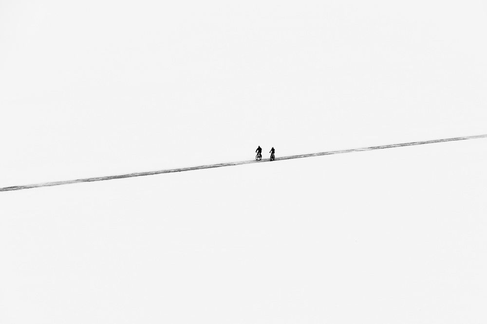 Two notes of one melody