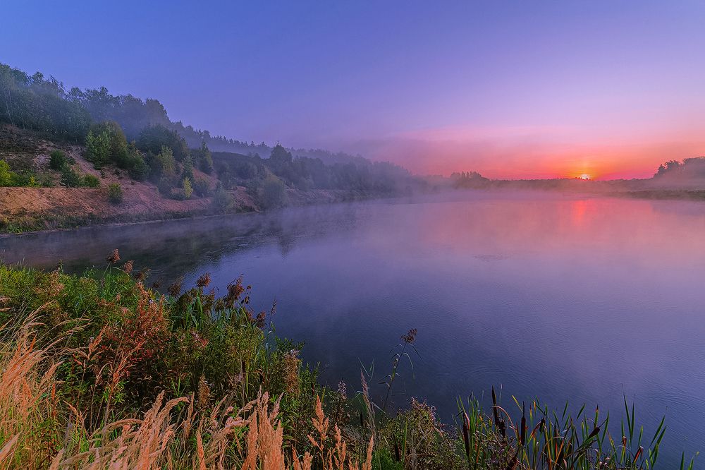 Туманное озеро
