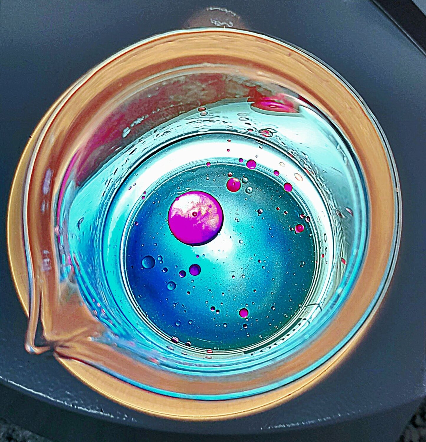 Microcosmos en beaker