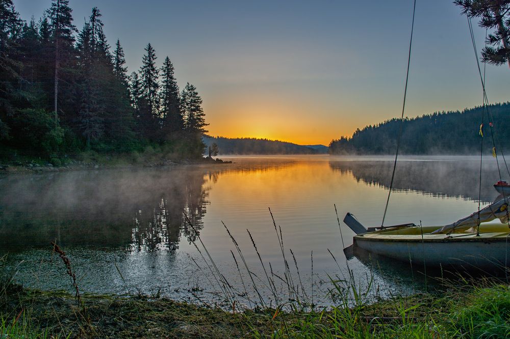 Минута преди изгрева.