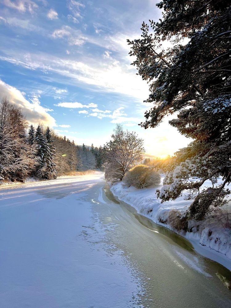 Морозное солнце в Ориматтила