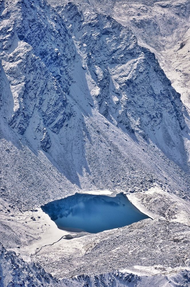 озеро в Гималаях