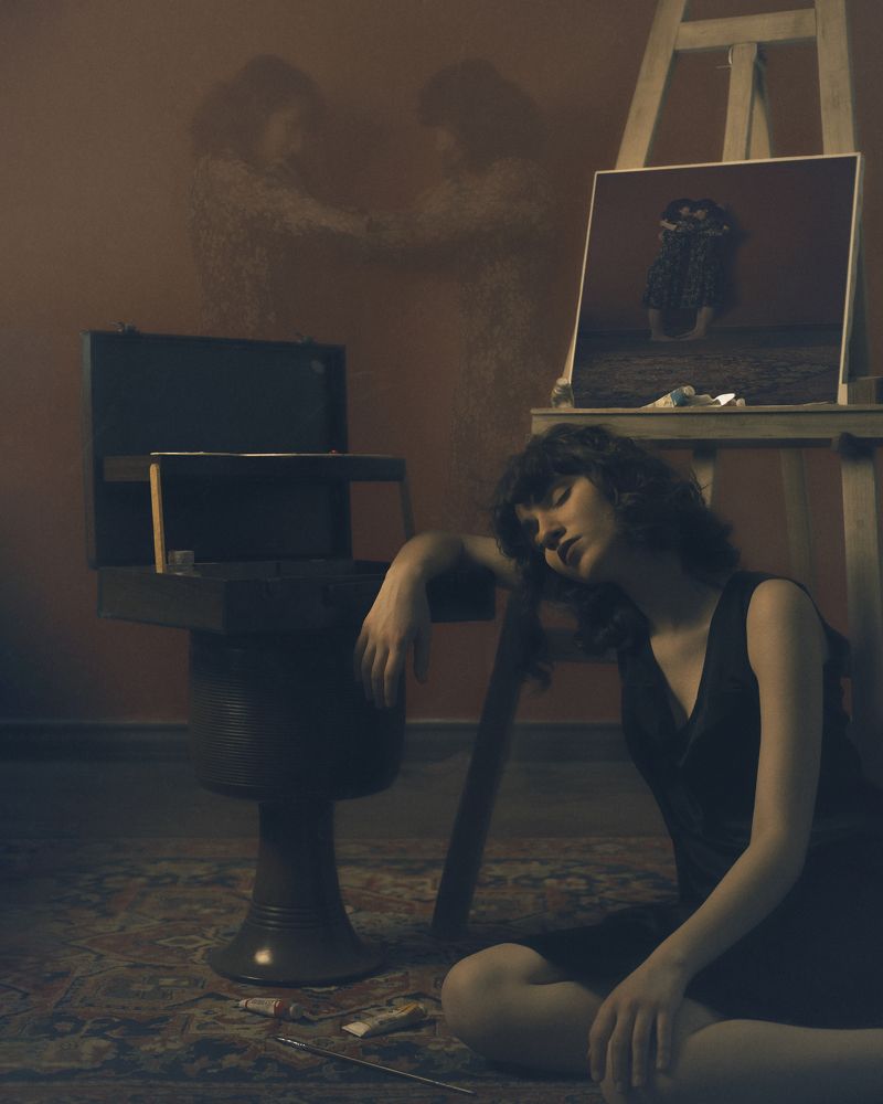 The commotion inside!