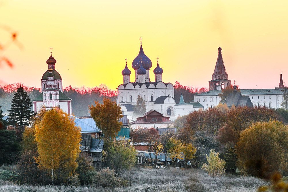 Утренний Суздаль.