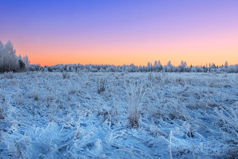 На закате...