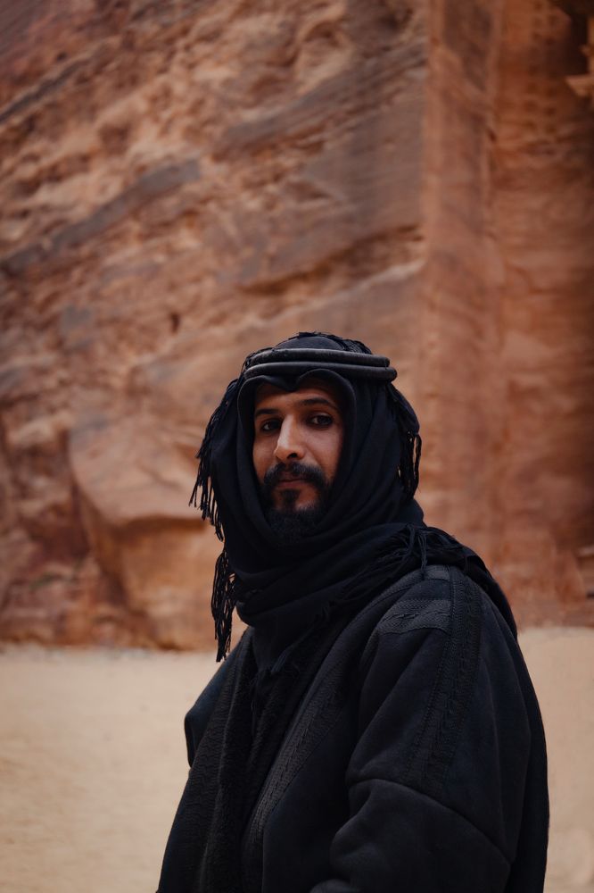 Bedouin in the city of Petra