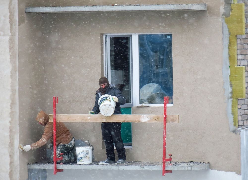 Суровая профессия строителя