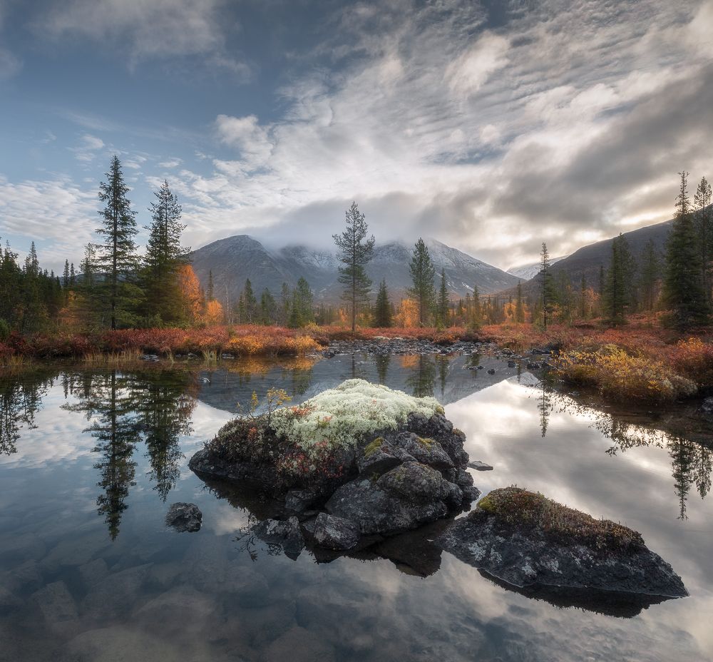 Утро в Хибинах