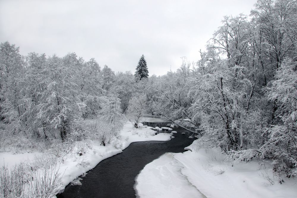 После снегопада