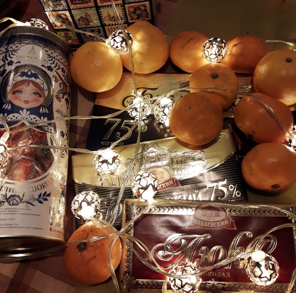 новогодний натюрморт