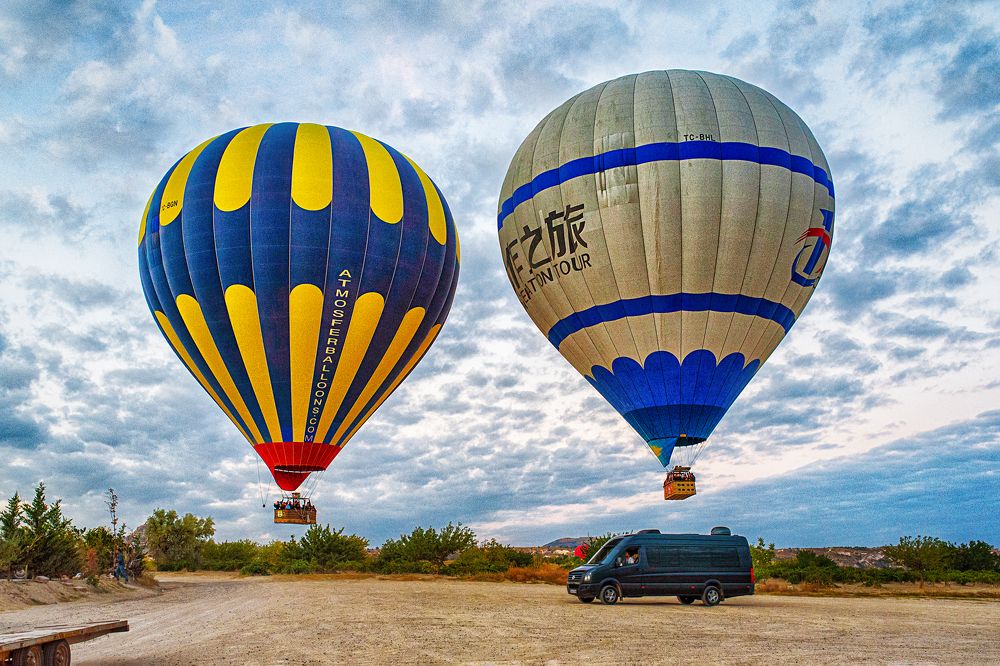 Корзины поданы. Взлетаем?