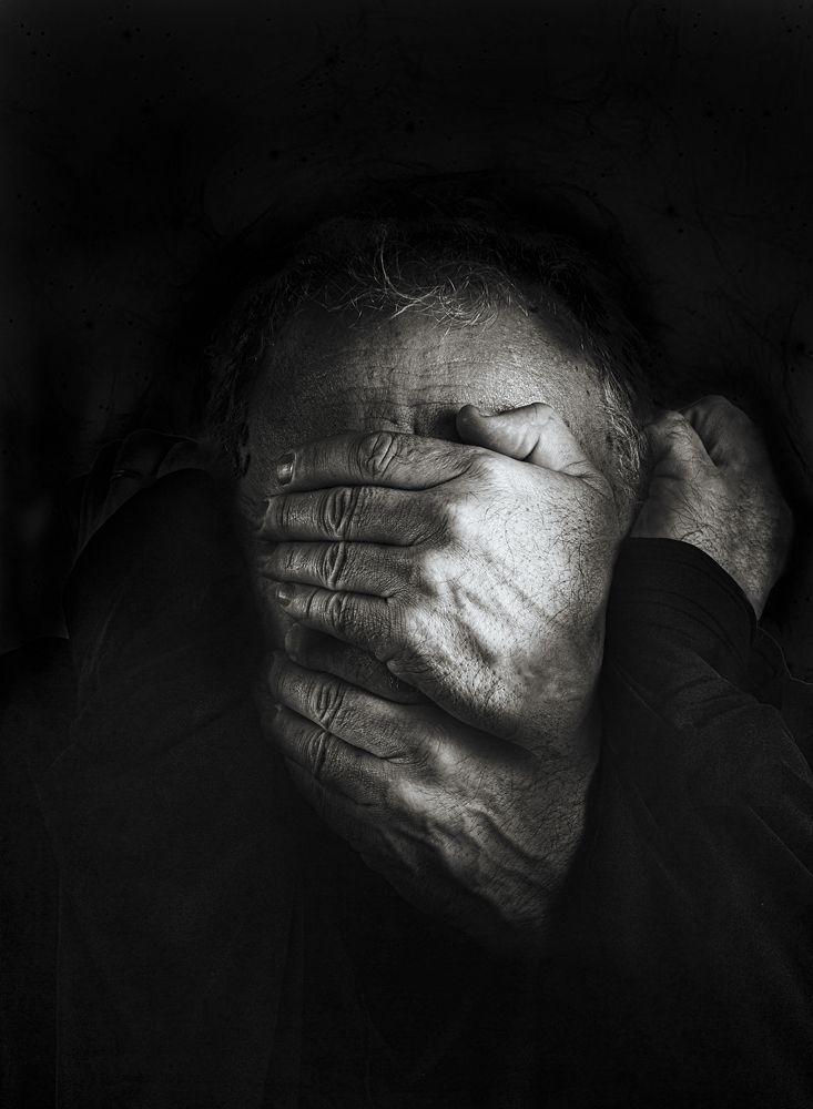 He can't see, he can't hear, he can't speak