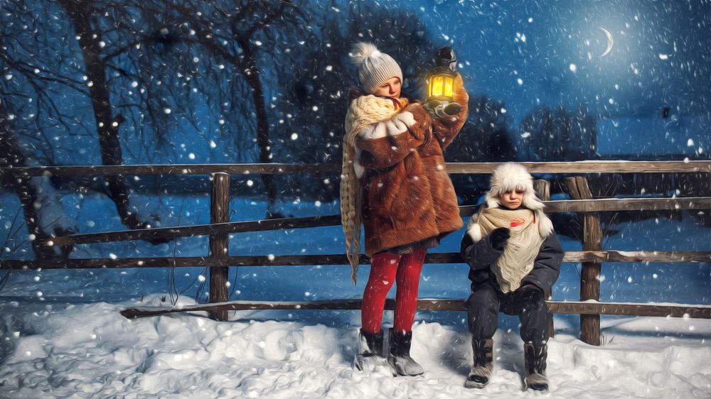 Падал прошлогодний снег