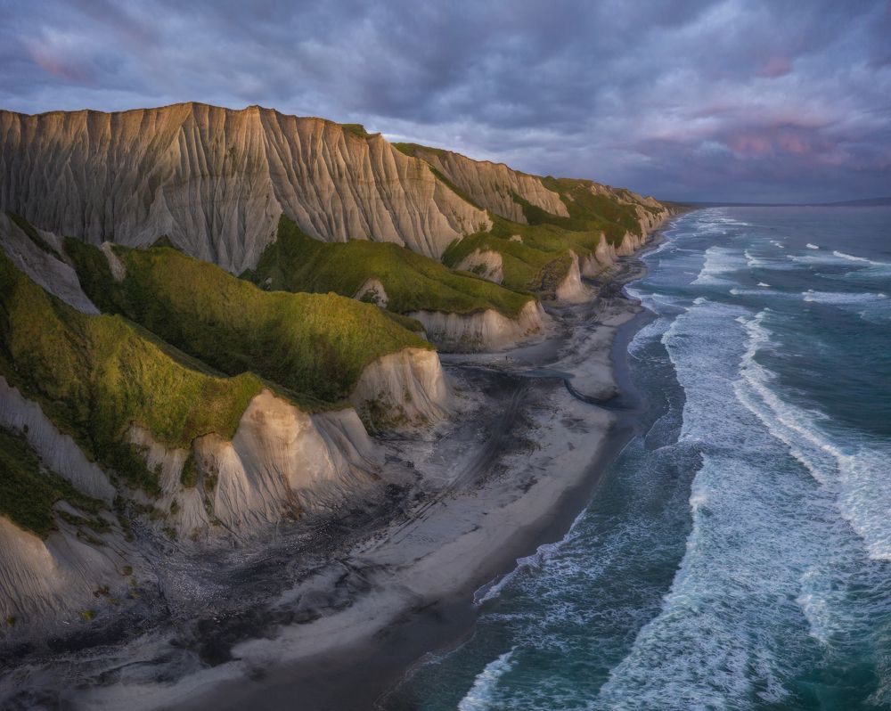 Белые скалы.