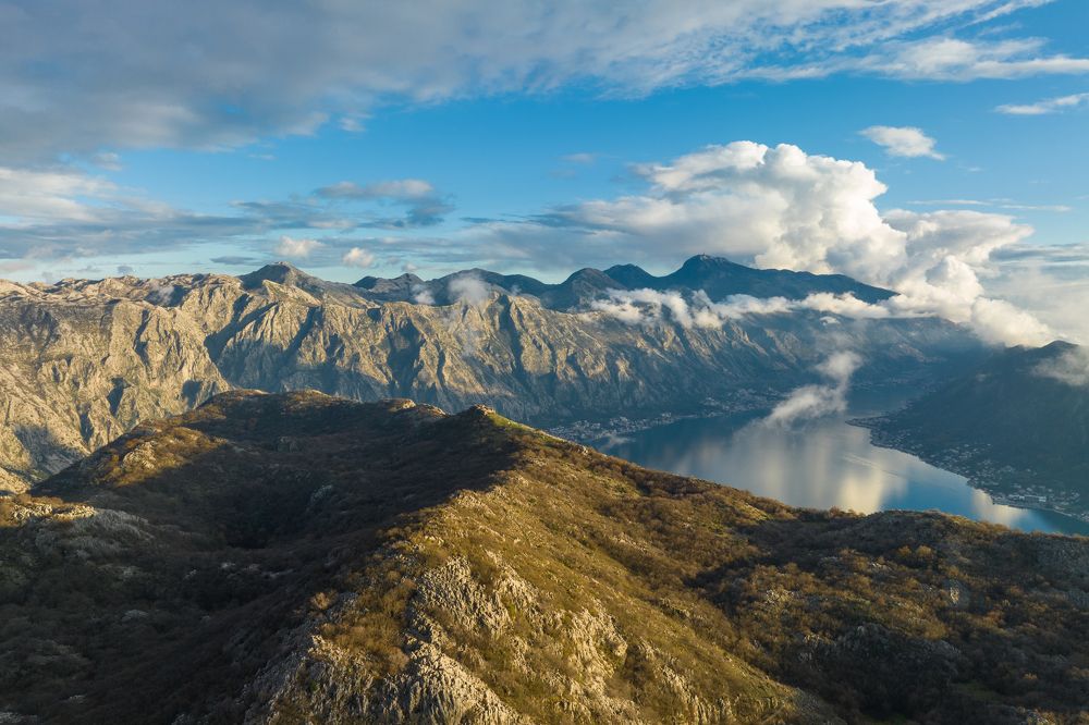 Winter autumn in Montenegro