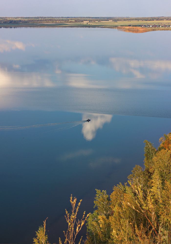 Озеро Аслы-куль.Осень