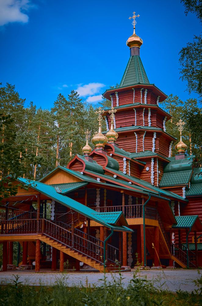 Деревянные храмы Руси.