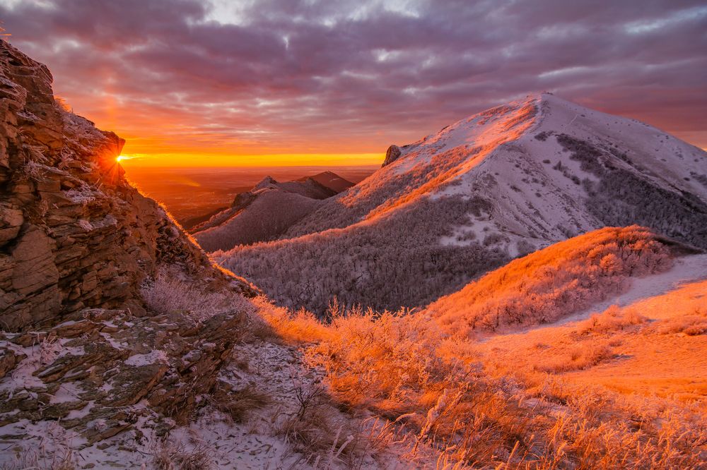 Утро на Бештау
