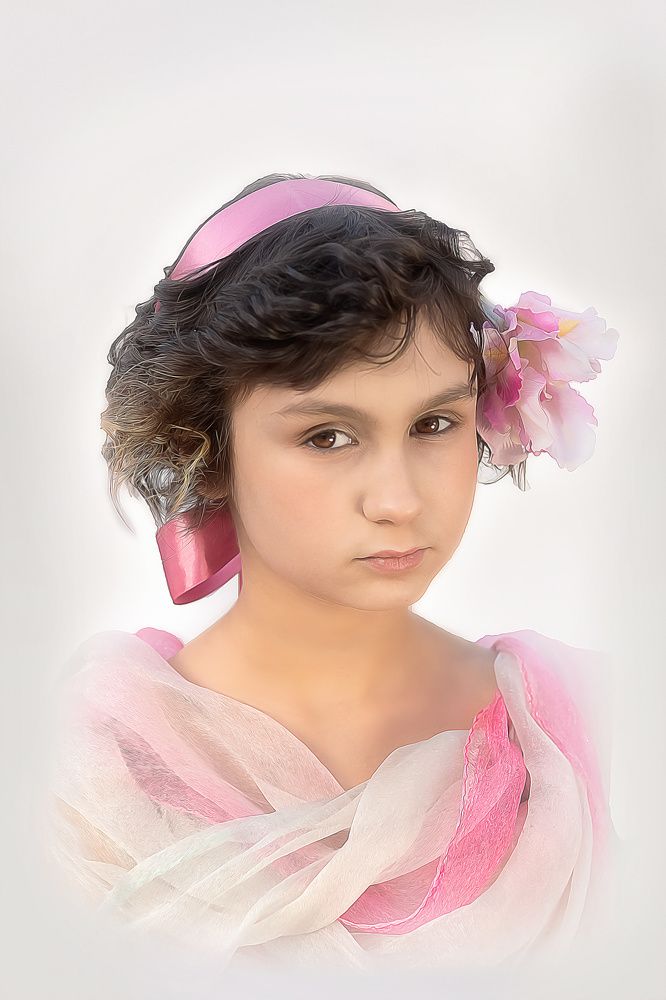 Винтажный портрет. Ариана.