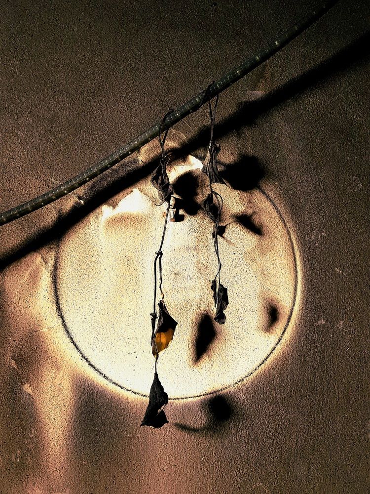 После пожара...