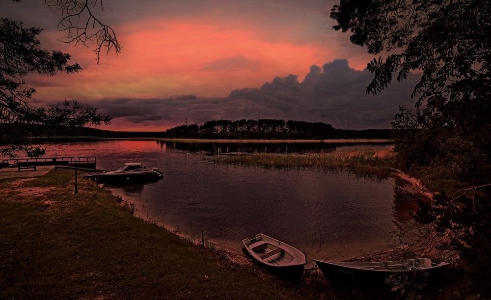 Вечерний Селигер.