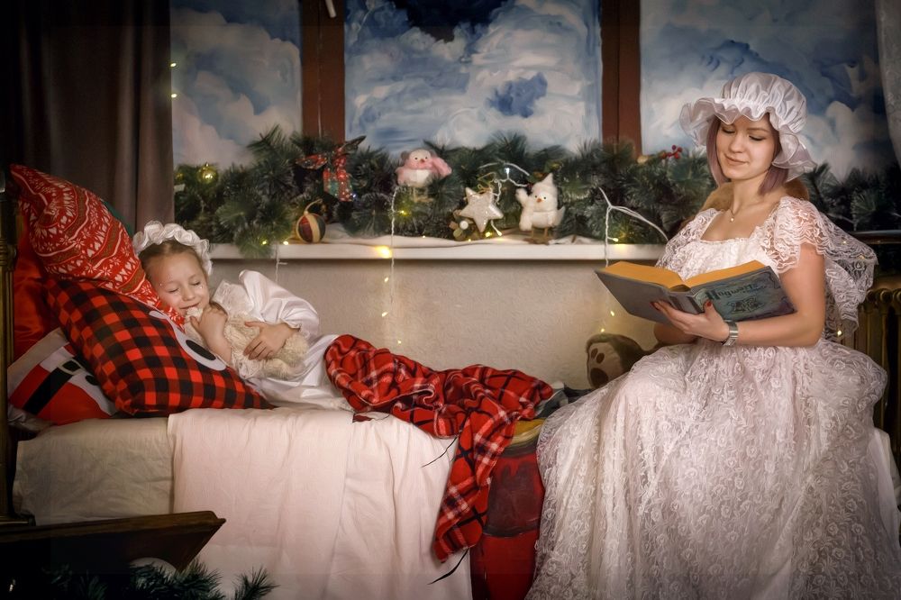 мама и "послушная" дочка