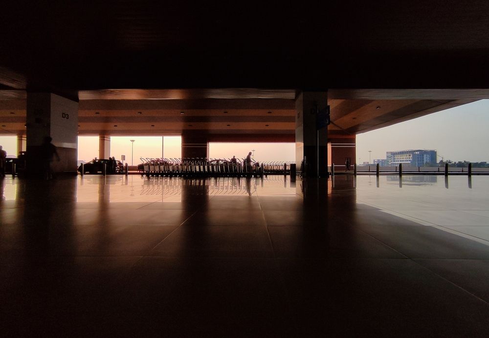 Cochin Int'l Airport, India.