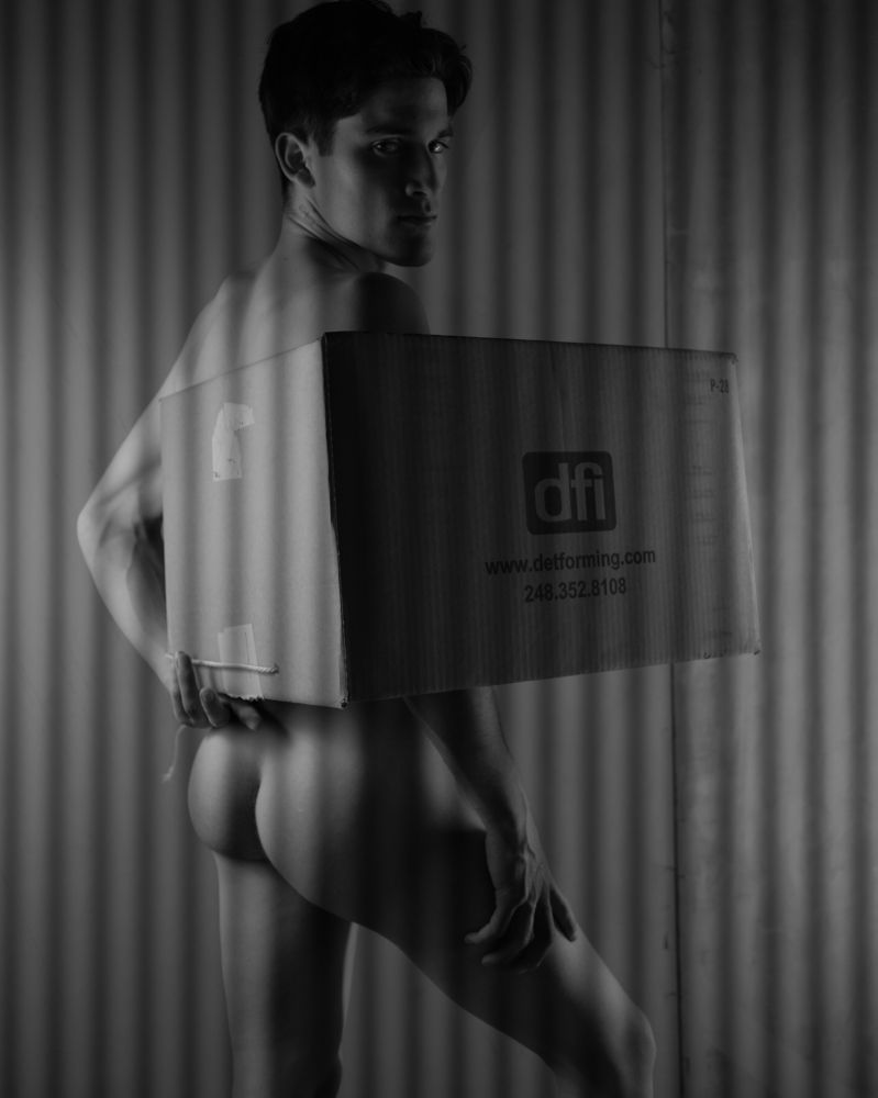 playing behind the box