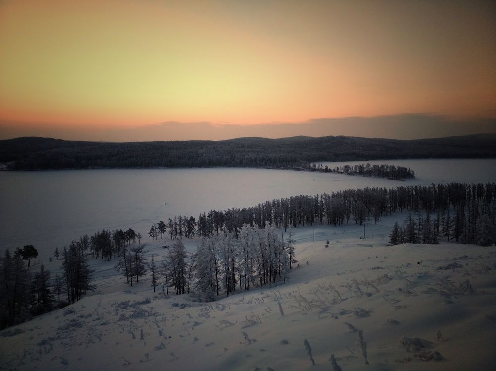 Утро на клакане