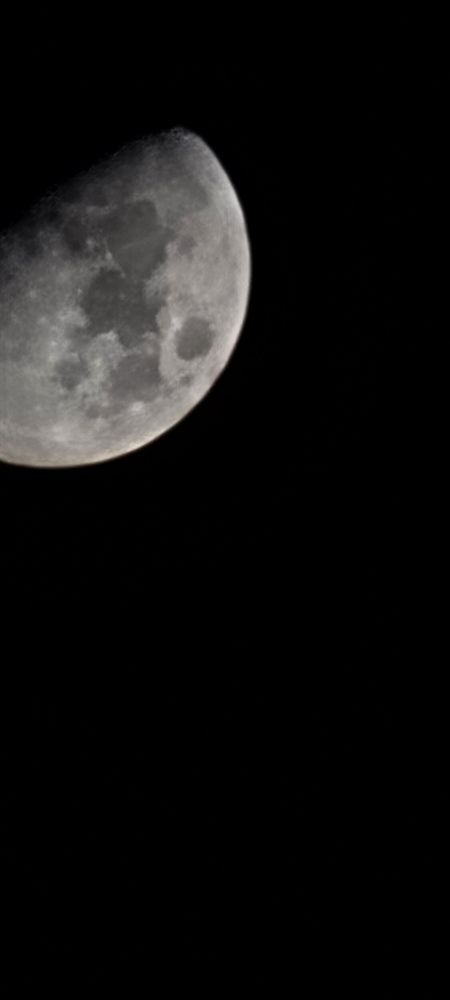 Луна в 100кратном приближении