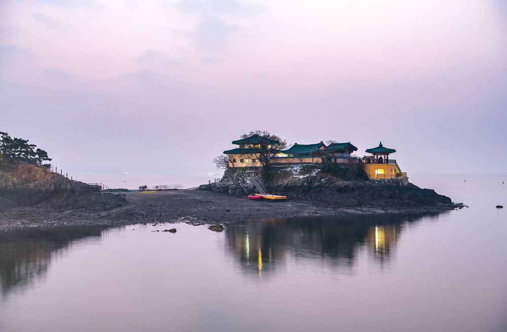 The first sunrise of the new year 2023