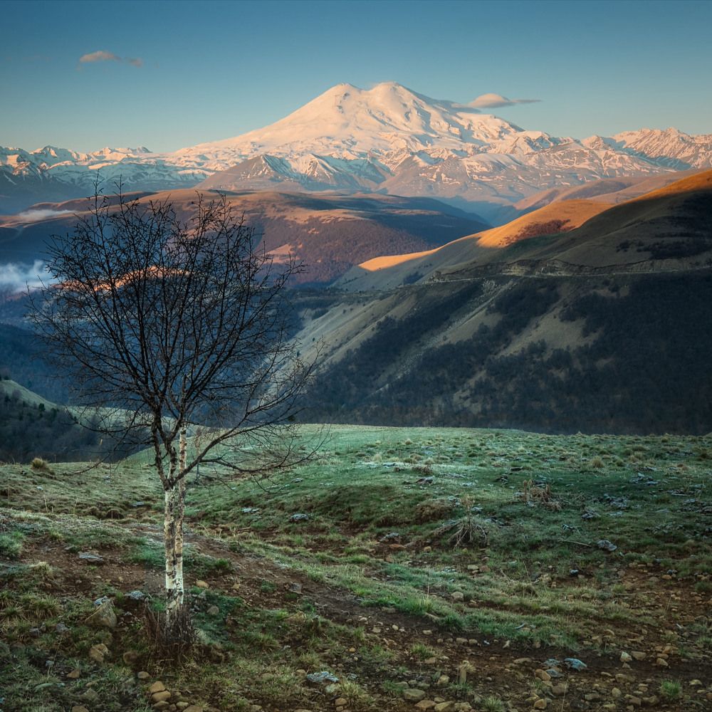 Горизонтальные линии пейзажа