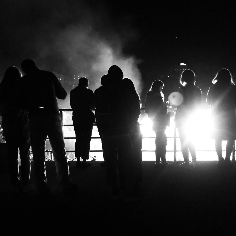 Ночь в детском парке