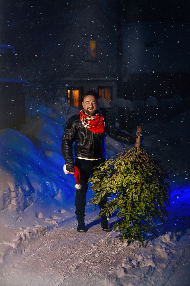 Модный Дед Мороз