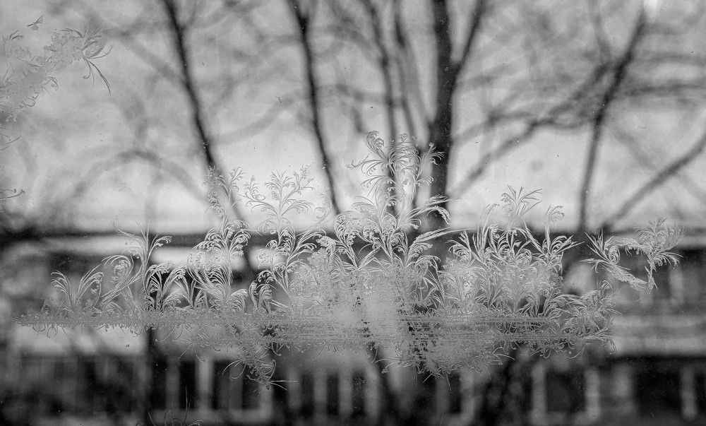 Узоры на окне