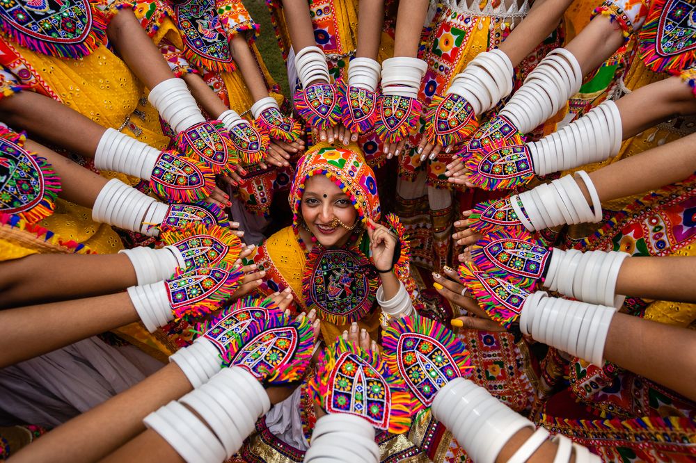 Colourful Navratri Garba