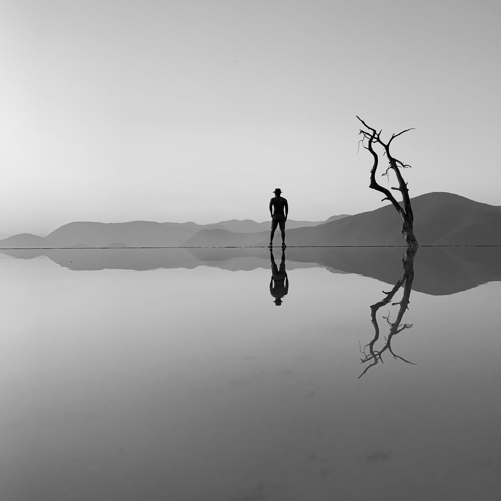 Two non-parallel worlds