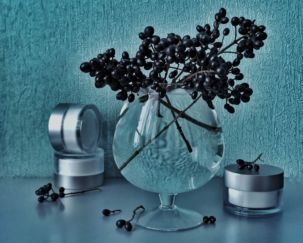 В бирюзовых тонах