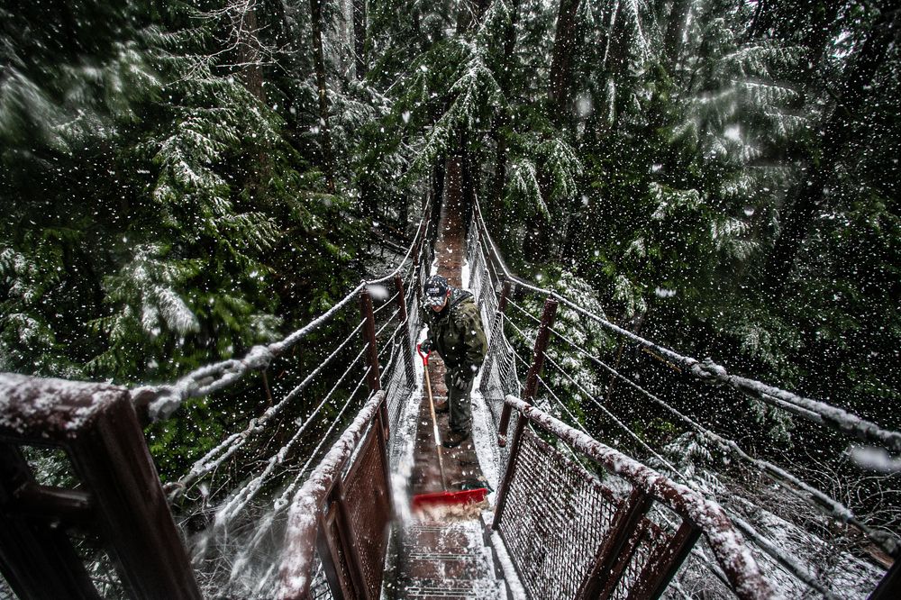 Snow work - Park Vancouver