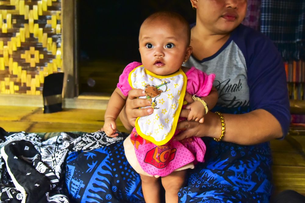 Outer Baduy tribe children
