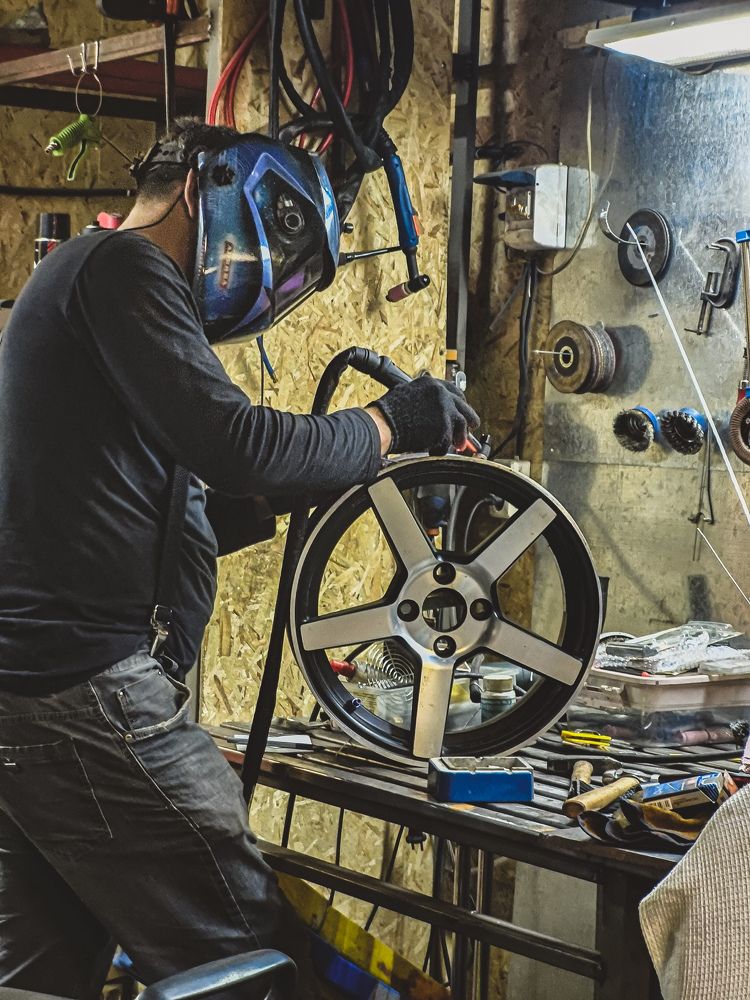 Ремонт диска.