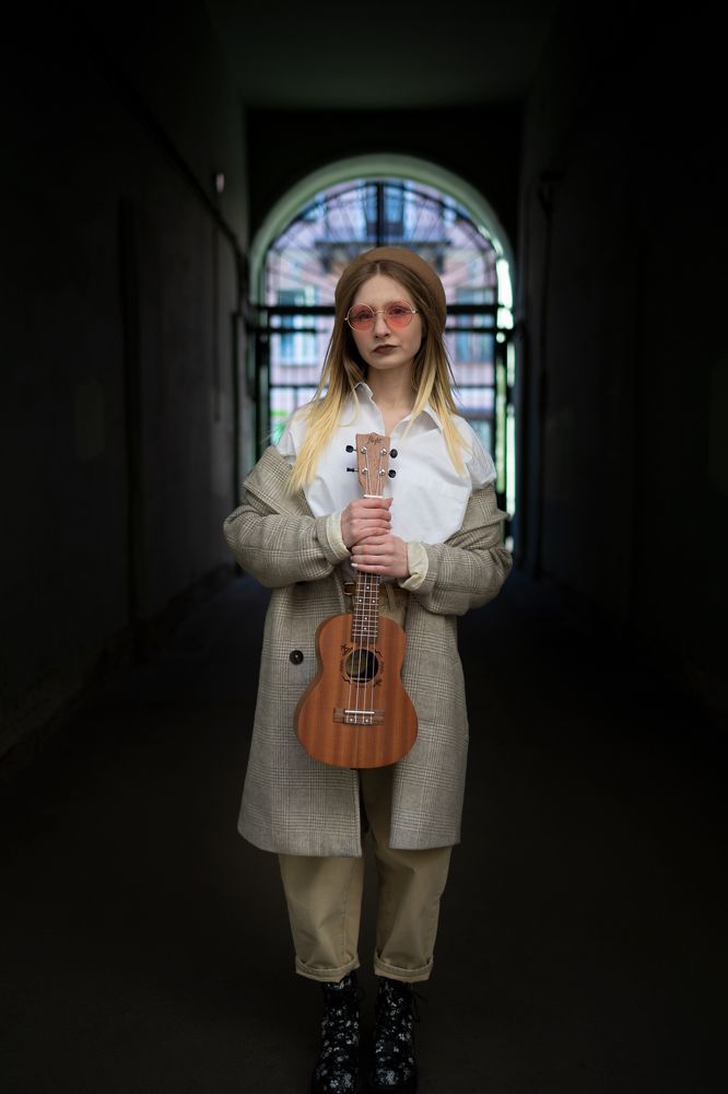 Богиня музыки.