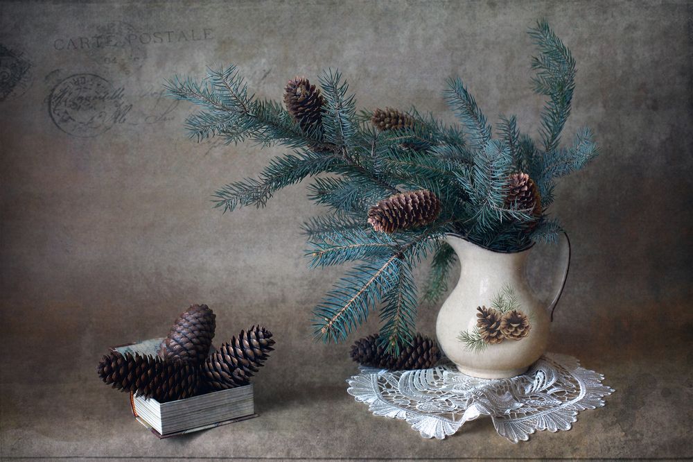 Новогодняя открытка...