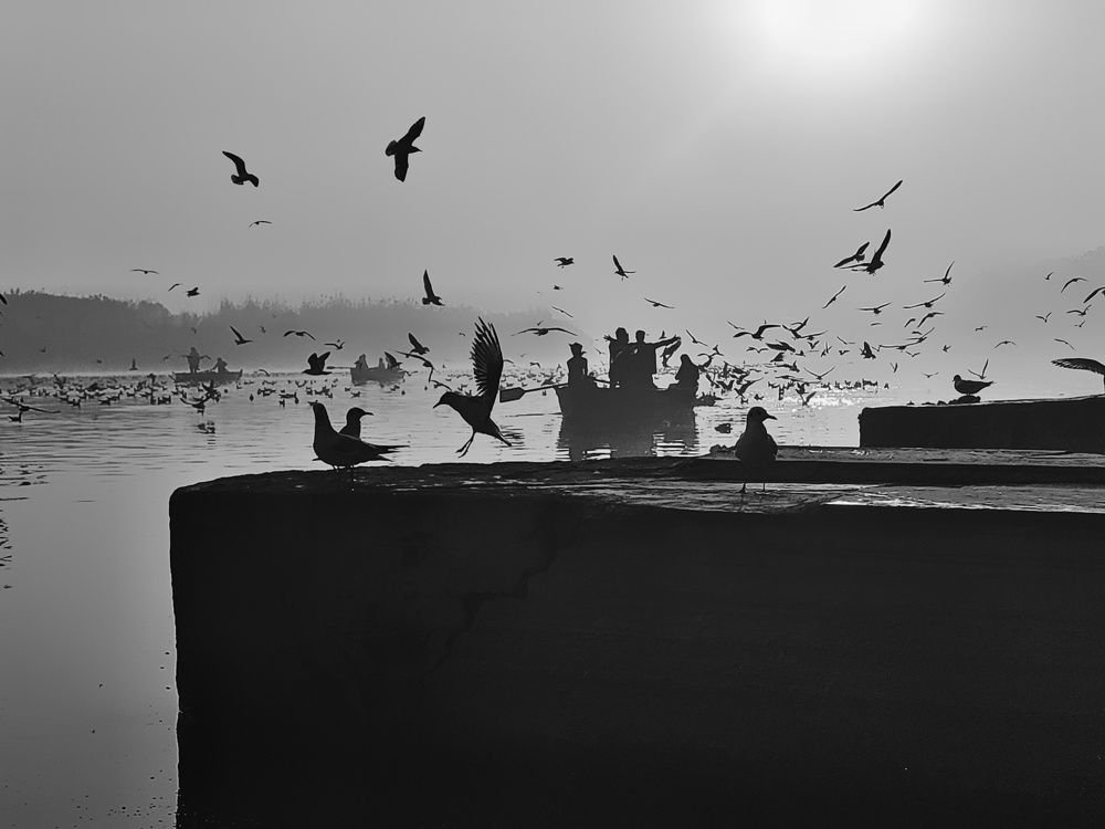 Shadows of Yamuna Ghat