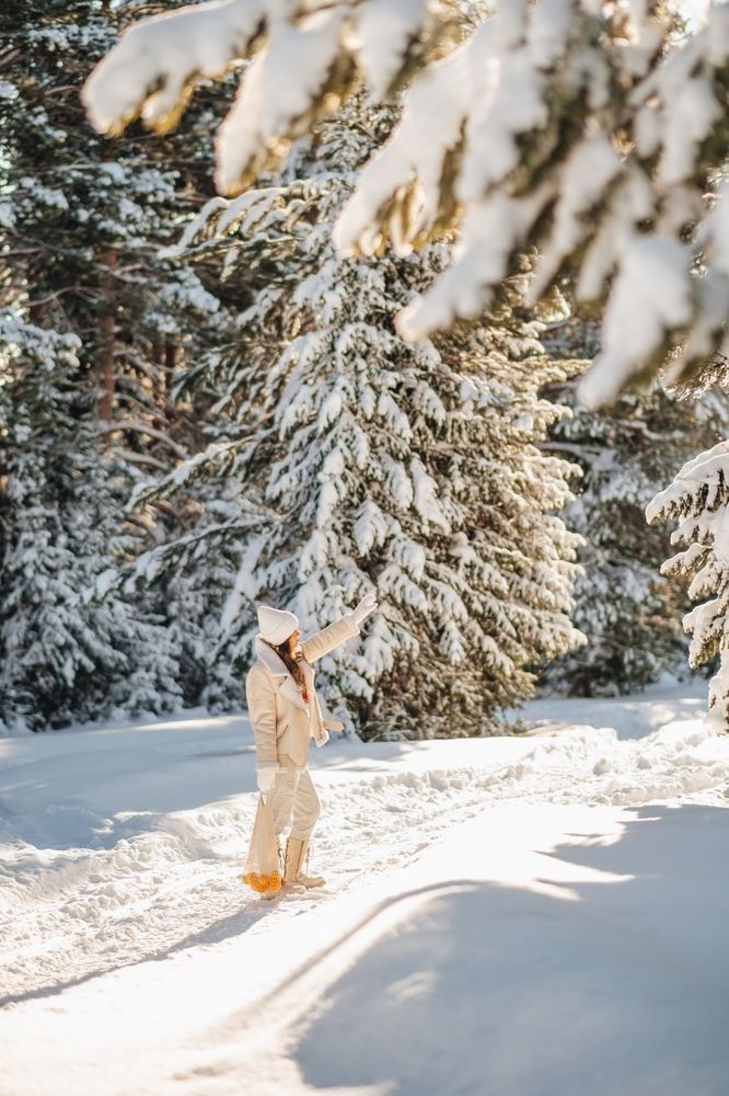Прогулка в зимнем лесу