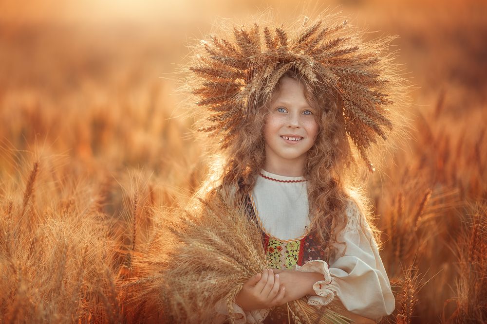 В русском поле