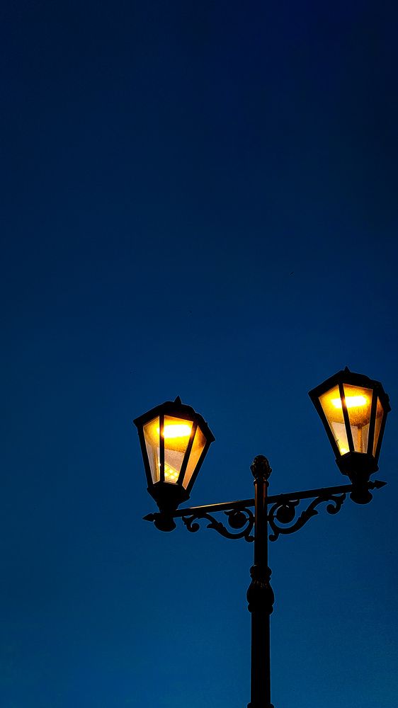 Lantern at night sky