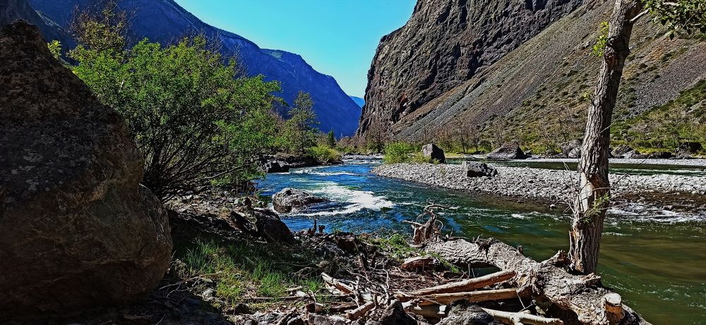 Река Чулышман.