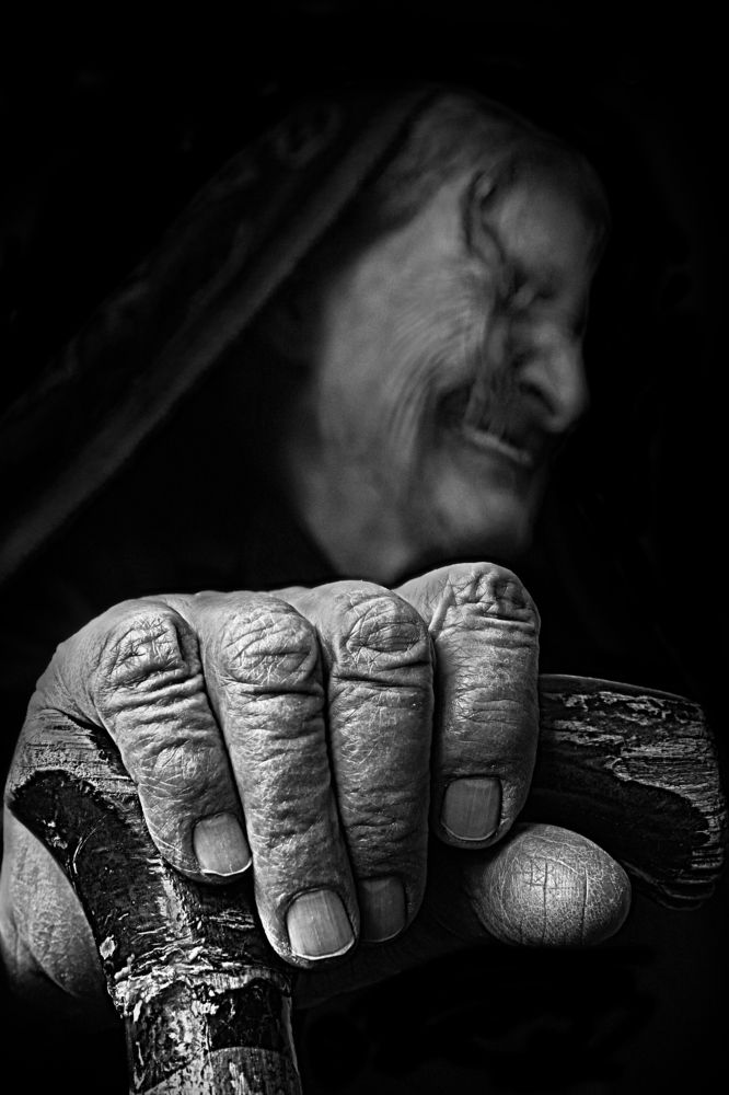 Laughing or crying in the face of death?