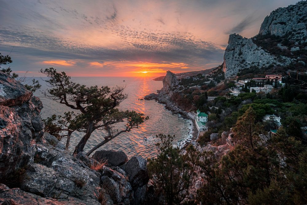 Лучи заката